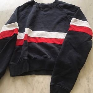 Brandy Melville/John Galt fuzzy sweatshirt